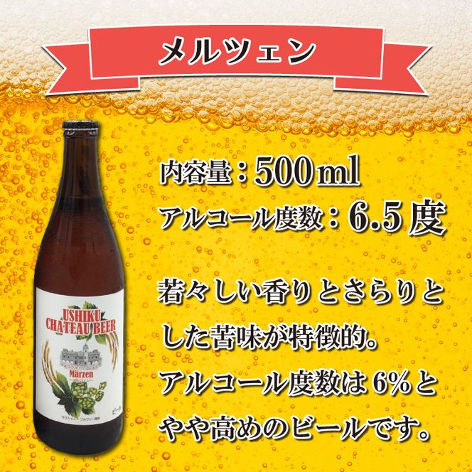 FI-1 牛久シャトービール3種類6本セット（茨城県共通返礼品 牛久市） 地ビール クラフトビール お酒 飲み比べ 詰め合わせ セット お土産 お祝い 贈り物 ギフト 贈答 記念日 国産 茨城