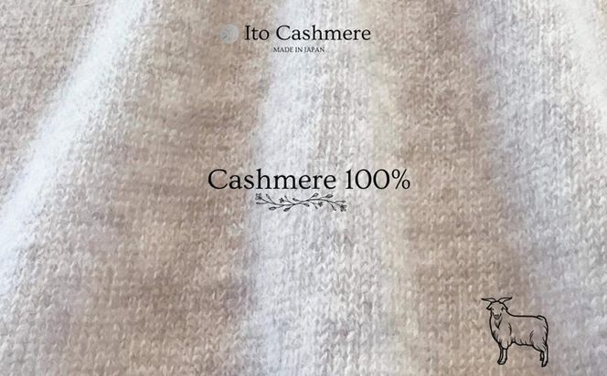 G3593 100％ピュアカシミヤ・マフラー ライトグレー フリンジ無し【高級 カシミア おしゃれ ファッション 防寒 かしみあ】