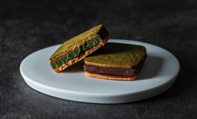 【スイーツ】チョコレートサンド8個入（バニラ、四日市抹茶、ビター）-[G360]