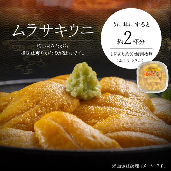 【2026年夏！新岡商店より発送】塩水ムラサキウニ（100g）【銀座の高級寿司店御用達】塩水ウニ発祥の地 高級ウニ 高級雲丹 高級うに ムラサキウニ 白うに 白ウニ 目利き _Y037-0341