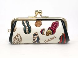 【文庫屋大関】印鑑ケース　ピーナッツ【皮革工芸品】 ファッション小物 民芸品 