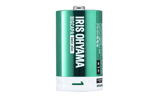 乾電池 BIGCAPA basic plus アルカリ乾電池 単1形2本パック LR20Bbp/2S 乾電池 単1 2本パック 10年 防災 非常用 防災用品