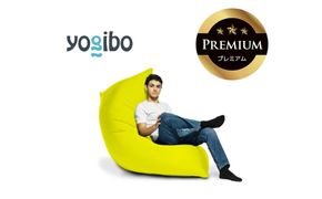 Yogibo Zoola Max Premium リーフ│送料無料 全国配送離島含 ビーズクッション カバー 洗える（ヨギボー ズーラ マックス プレミアム）