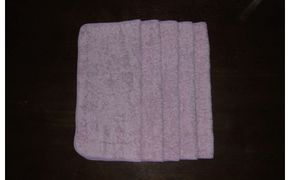 005A093 抗ウイルスミニハンカチ袋入 ラベンダー【泉州タオル 国産 普段使い シンプル 日用品】