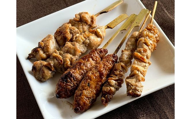 老舗居酒屋「炭火焼き鳥セット(6種×2本)」 焼き鳥 お惣菜 鶏肉 たれ 塩 おつまみ セット 炭火 もも つくね ズリ なんこつ ふるさと納税 焼鳥　AN00132
