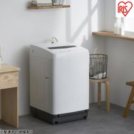 洗濯機 10kg 縦型 大型 全自動洗濯機 ITW-100B01-W ホワイト アイリスオーヤマ シンプル 新生活 一人暮らし 2人暮らし 家族 節水 部屋干しモード タイマー