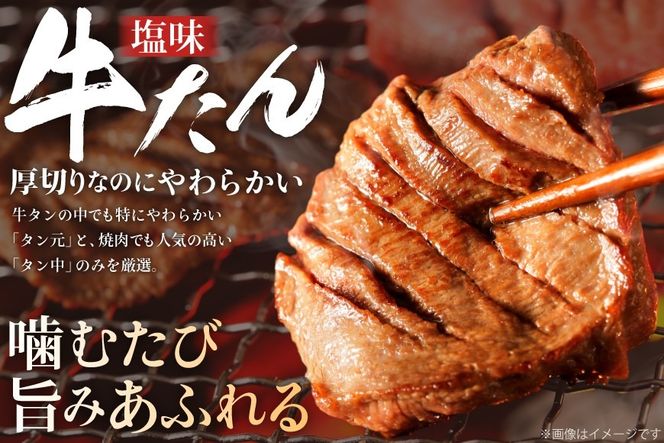 厚切り 牛タン 500g 2p 計1kg 大容量 [亀山精肉店 宮城県 気仙沼市 20564898] 精肉 肉 牛肉 牛たん 牛タン ぎゅうたん タン 厚切り 冷凍 焼肉 焼き肉 BBQ アウトドア