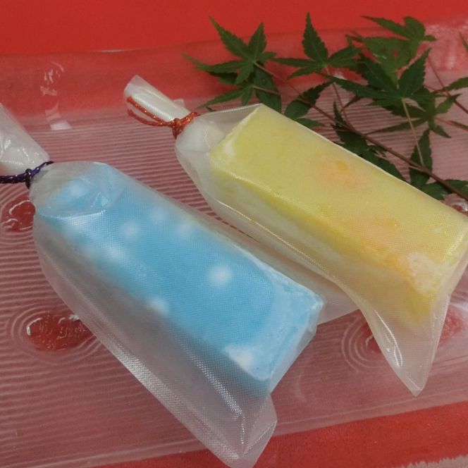 溶けない新食感アイス「くずバー」6本セット(ご家庭用)｜スイーツ アイス デザート 和菓子 くずバー ラムネ みかん 低カロリー 新食感 茨城県 行方市(K-18)