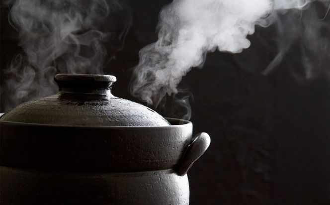 【萬古焼（ばんこやき）】ご飯鍋 ４合 （直火専用）