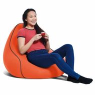 Yogibo Lounger Premium（ヨギボー ラウンジャー プレミアム）＜キャロット＞-[G764-9]