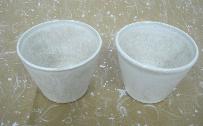 森と器シリーズ そば猪口(ちょこ)2つ 酒器 食器 陶磁器