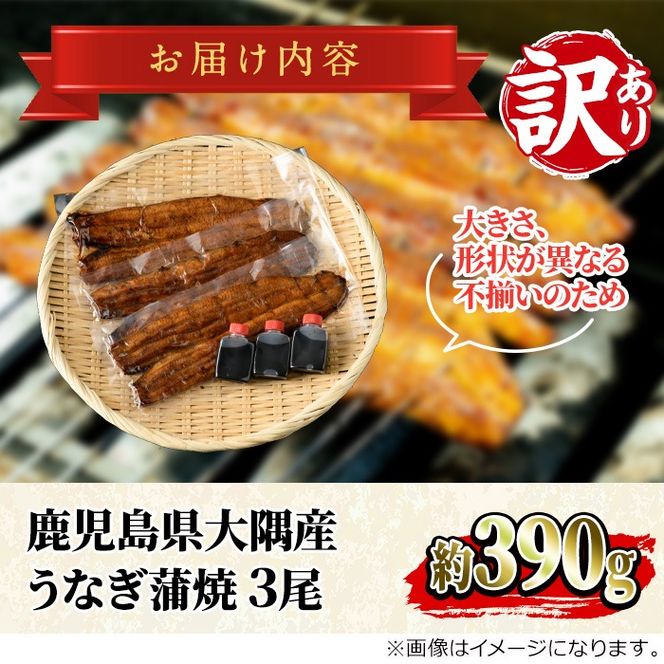 【0603716a】＜訳あり・数量限定＞鹿児島県産東串良町のうなぎ蒲焼(5尾・計650g以上・秘伝のタレ付き) うなぎ 高級 ウナギ 鰻 国産 蒲焼 蒲焼き たれ 鹿児島 訳あり【うなぎ太郎】