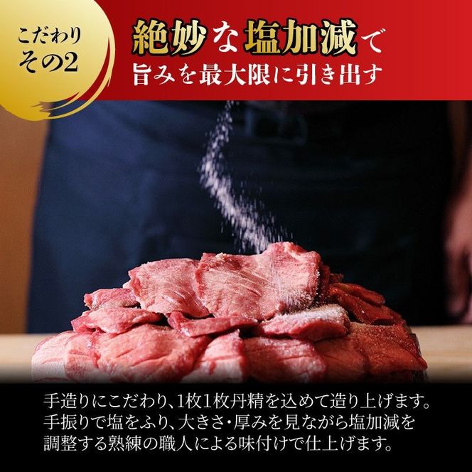 【 特別寄附額 】 牛タン 極 120g 塩味 100g 各2個 セット ご飯がすすむおかず部門第1位 利久