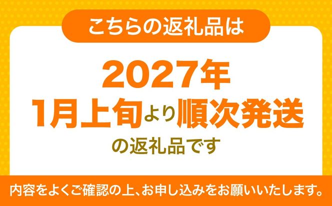 【先行予約】産地直送！愛媛県産ぽんかん 5kg（2027年1月上旬より順次発送） IKTF016