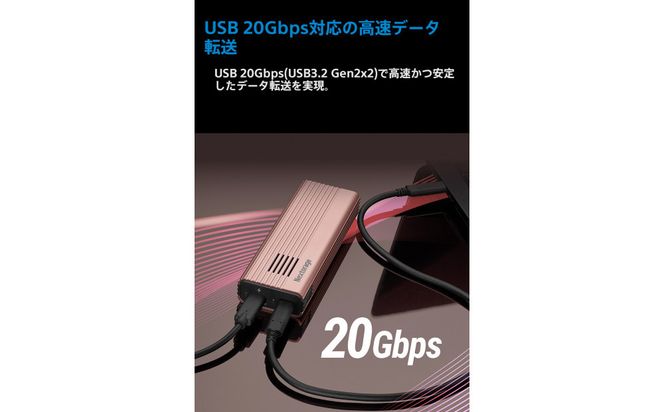 PS5拡張用ヒートシンク一体型SSDケース エンクロージャー NX-EN1PRO 141305_KE65