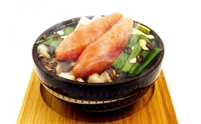 博多明太もつ鍋（1人前） 明太 もつ鍋 モツ 牛 ちゃんぽん麺 鍋 福岡県 嘉麻市