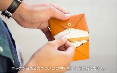 DURAM カード ケース 2ポケット / 名刺入れ 本革 レザー 16009 糸島市 / Duram Factory ドゥラムファクトリー[AJE028]