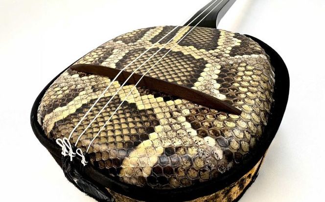 池武当新垣三線店 本蛇皮強化張り三線初心者セット 三線 さんしん 初心者 セット 沖縄 沖縄市 / コザ工芸館ふんどぅ[BCAU015]