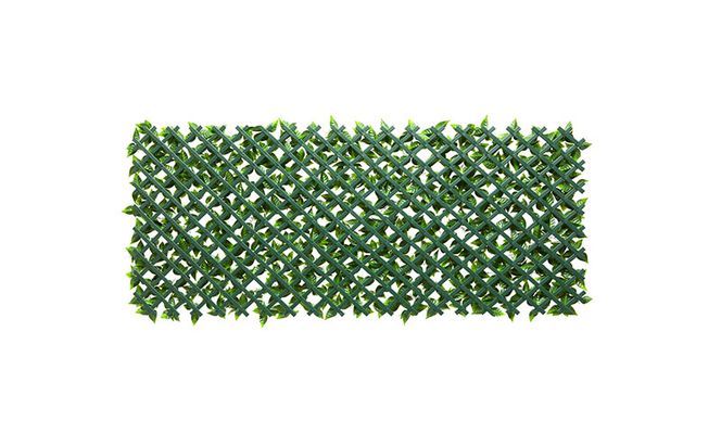 ＤＥＣＯ ＧＲＥＥＮ 伸縮フェンス GF-180LG ライトグリーン グリーンフェンス 伸縮  アイリスオーヤマ　ガーデンフェンス 目隠しフェンス ラティス フェンス DECOGREEN 伸縮フェンス ベランダ バルコニー 庭 フェイクグリーン