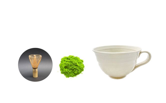 日本茶鑑定士監修の宇治抹茶（40g入り）と白ティーカップ〈お茶 茶 煎茶 緑茶 粉末 宇治抹茶 抹茶 ティーカップ 石臼挽き 飲料 加工食品 ハンドメイド 日本茶鑑定士〉