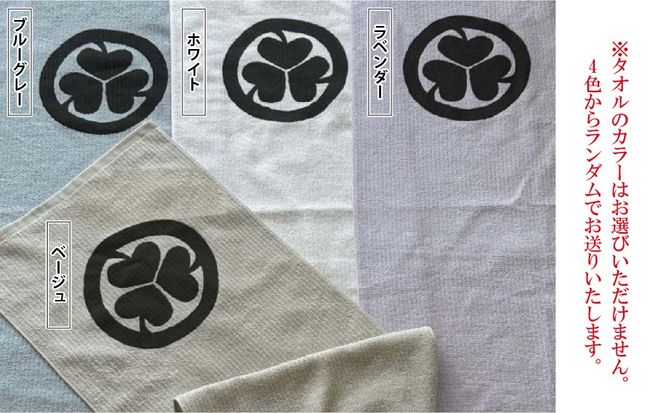 Z-33a-2 【戦国の覇者】徳川家康（しかみ像）　アクスタ＆ゆる三葉葵タオルセット