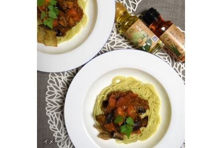 ねぎ油＆糸島葱香パスタお試しセット ≪糸島市≫【Carna】[ALA017] ネギ油 ラー油 オイル パスタ 乾麺 セット ねぎ ペペロンチーノ