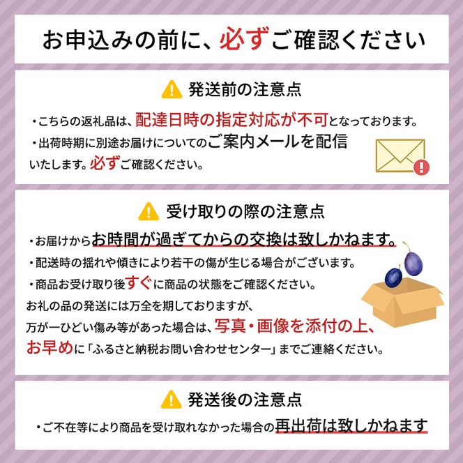 [先行受付/2026年] 仁木町の採れたて「サンプルーン」サイズ混載 2kg（500g×4パック） 北海道 仁木 果物 フルーツ プルーン [フルーツショップ妹尾観光農園]