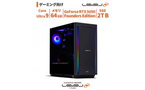 パソコン工房 4年間物損保証 ミドルタワーゲーミングPC Core Ultra 9/5090 Founders Edition/No.411 322032_EE161