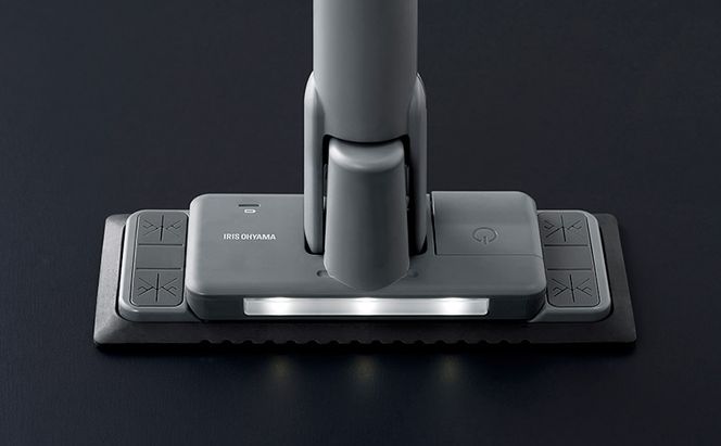 電動モップ 電動フロアワイパー SWD-A-H グレー アイリスオーヤマ 掃除 電動 フローリングワイパー ワイパー そうじ キッチン リビング 床 フロア 油汚れ 皮脂 床掃除 床拭き掃除