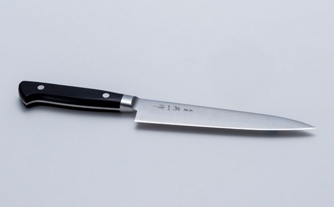 美濃 英一作 モリブデン鋼VG-1ペティナイフ150mm キッチン用品 ロゴ 錆びにくい ステンレス 切れ味 長切れ 小さい 野菜 果物 皮むき 肉 下処理 小回り 扱いやすい 一般家庭 プロ 職人 新築祝い プレゼント 