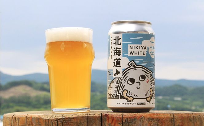 2ヵ月 定期便 北海道仁木町 クラフトビール NIKIYA BREWERY 6本セット ビール (3種 350ml×各2本) 酒 お酒 アルコール 宅飲み 家飲み 晩酌 北海道 仁木町 [合同会社にきやフードクリエイト]