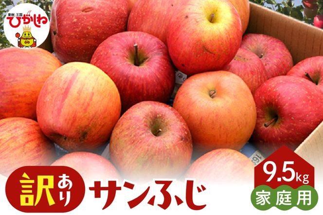 【2026年産】※訳あり※ サンふじ満杯詰(約9.5kg) 山形県 東根市 東根農産センター提供 hi027-204-r8