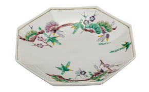 九谷焼　 8号鉢　松竹梅　a01 食器 キッチン雑貨 キッチンアイテム 雑貨 お皿 食卓 テーブルコーディネート 盛り付け 