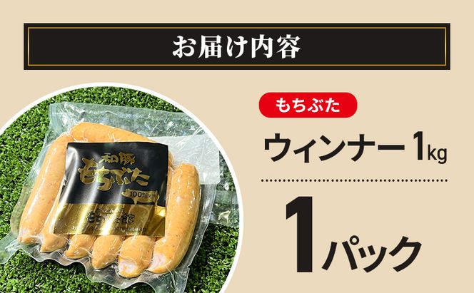 和豚もちぶた ウィンナー 1kg おつまみ バーベキュー アウトドア