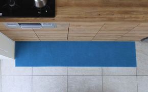 diw0200 北欧風キッチンマット ラグマットタイプ 45×270cm ノーマル型 ブルームーン 抗菌防臭 SEK 織人しきもの屋工房