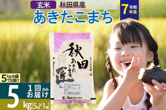 【玄米】＜令和7年産＞ 秋田県産 あきたこまち 5kg (5kg×1袋) 5キロ お米 匠 [サンファーム西木 玄米 あきたこまち ごはん 米 お米]|02_snk-020301s