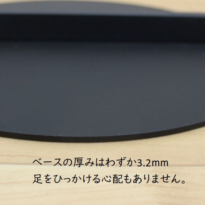 円盤ベースハンガーW400 黒 ロータイプ ハンガーラック おしゃれ 子ども キッズ 子供 パイプハンガー スリム シンプル アイアン 省スペース 子ども用 洋服かけ 傘掛け ハンギング 収納 玄関収納 高さ95cm