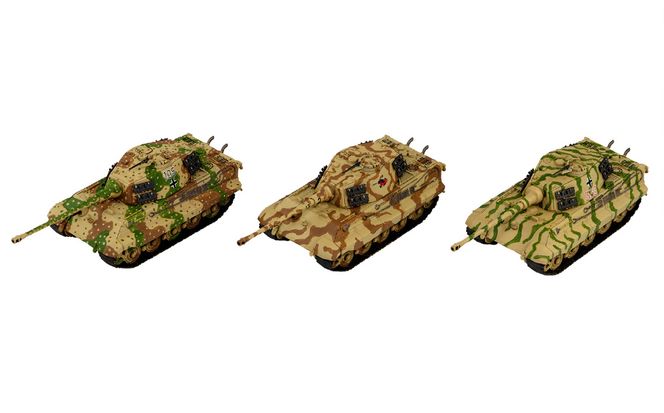 【SGK18】 1/144 ドイツ陸軍 ティーガーII(H)戦車 【kw0168-0035】