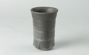 寒風須恵器 ビアマグ（作：末廣 学） 