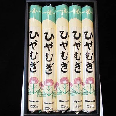 ひやむぎ200g×5束（10人前 冷麦 冷や麦） 麺類 