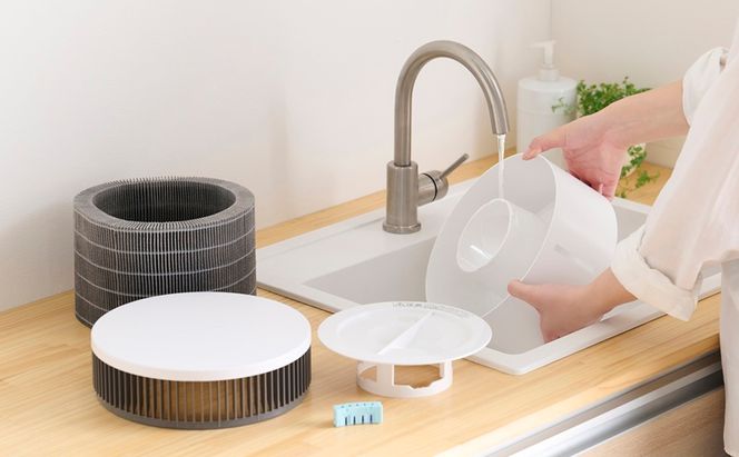 加湿空気清浄機 16畳 AAP-SH30B-W ホワイト アイリスオーヤマ ペット 16畳 コンパクト 省エネ 加湿器 気化式 加湿空気清浄機 スピード空気清浄 集じん 脱臭 3Dナノチャージ HEPAフィルター タバコ臭 ニオイ対策