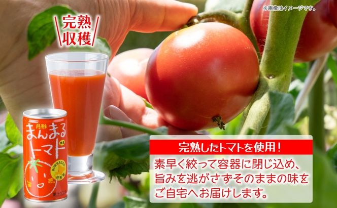 定期便 9ヶ月 北海道 トマトジュース 月形まんまるトマト 190g×30本 桃太郎 トマト 食塩不使用 食塩無添加 とまと 缶 無塩 ジュース ストレート 野菜ジュース 健康 完熟 ご褒美 プレゼント 送料無料 月形町