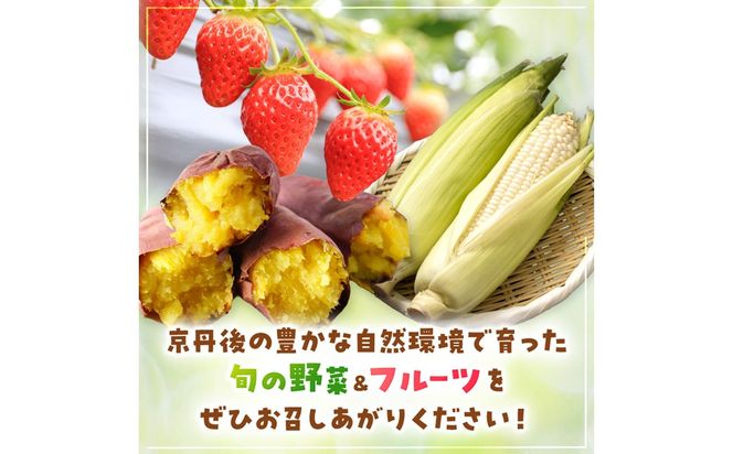 まつみやファーム獲れたて野菜・フルーツ3種定期便 ふるさと納税 果物 くだもの フルーツ ふるーつ 野菜 やさい 芋 穀物 紅はるか さつまいも いちご イチゴ 苺 ホワイトコーン 農家応援 生産者応援 送料無料　MY00023