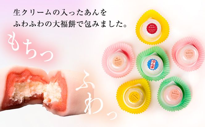 巴堂のわたぼうし（大福　10個） 和菓子 和スイーツ スイーツ お菓子 おやつ お茶うけ お茶のお供 生クリーム大福 生菓子 和生菓子 