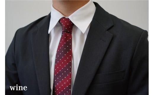 Hadashin】トップ糸ネクタイ（赤系統）3本セット ネクタイ 上品 スーツ