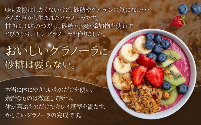 1017.マイハニーグラノーラ480g×３袋セット《 検索用ワード:ナッツ はちみつ 蜂蜜 アーモンド くるみ》 313726_AR035