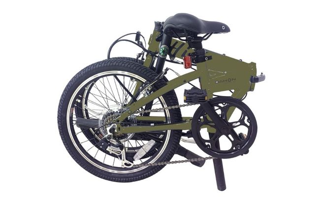 DAHON 折りたたみ自転車 HIT Limited Edition 限定仕様 20インチ 軽量 6段変速 Khaki カーキ ｜武田産業 ダホン 人気返礼品 ヒットリミテッドエディション フォールディングバイク 通勤 通学 三重県 四日市市 ふるさと納税