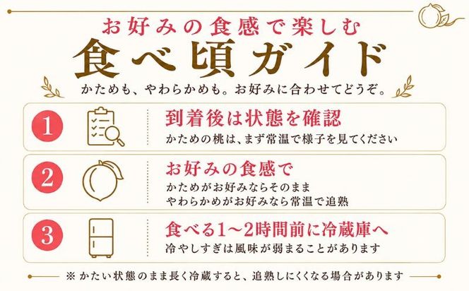 【2027年発送！ 先行予約】日本一の産地山梨県産　朝採れ桃　約２kg(５～８玉） FB001