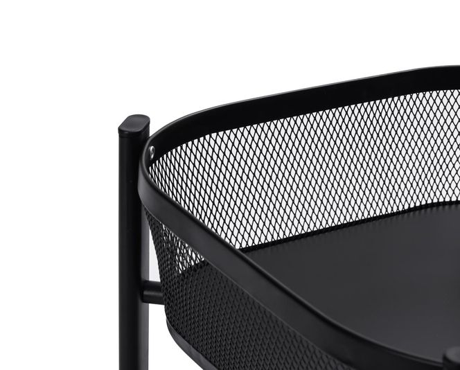 ワゴン マルチワゴン 角型3段 MUW-S3 ブラック アイリスオーヤマ キャスター付き 天板 折りたたみ キッチンワゴン 3段 北欧 おしゃれ 角型 台所 ラック リビング ランドリー ストッカー 収納 マルチワゴン 収納雑貨 