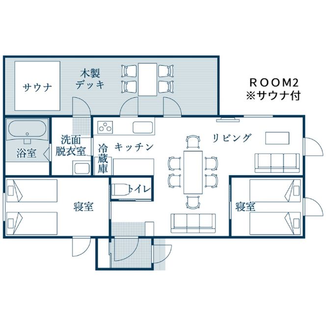 264-2 VILLA AL MARE２泊宿泊券【一棟貸コテージ（定員6名）】
